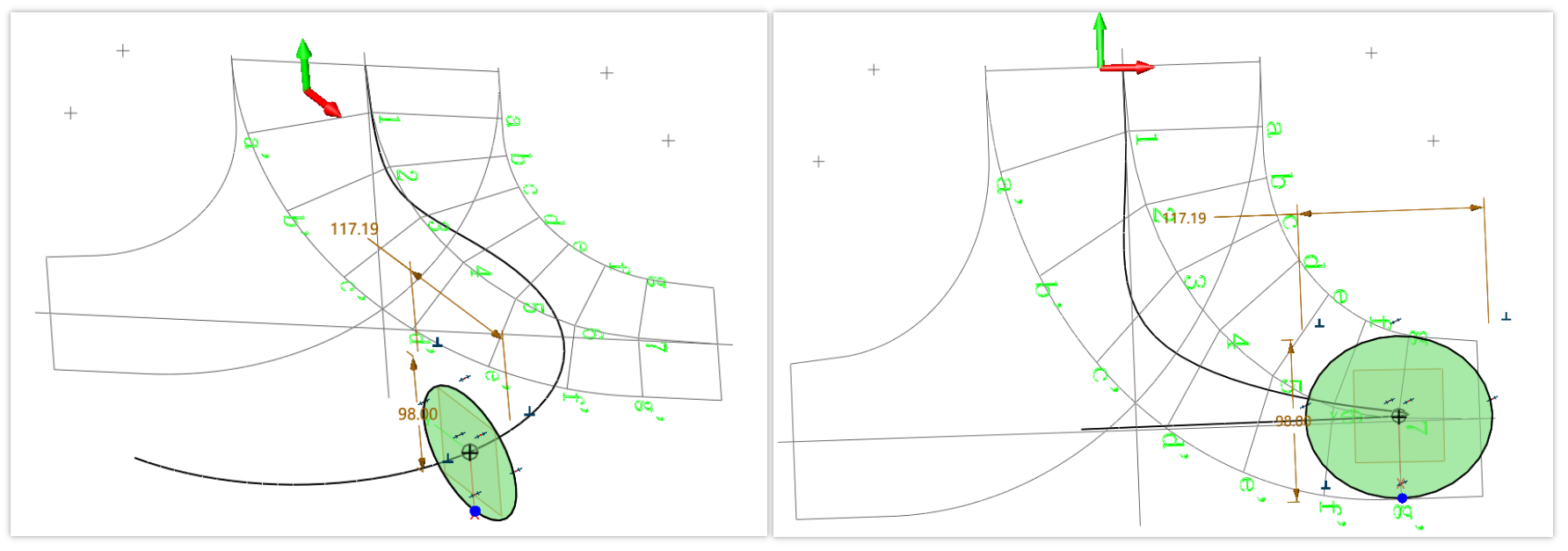 双流道泵快速建模方法
